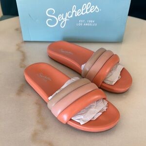 Seychelles Pink Multi Leather Footwear